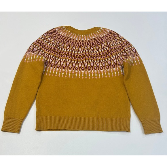 Minkpink Fair Isle Sweater Crew Neck Colorful Size XS - Picture 6 of 9